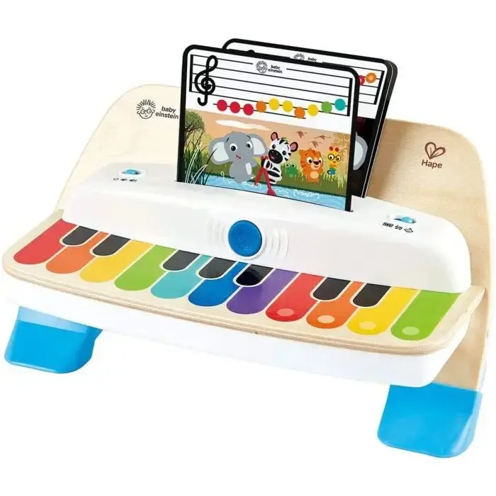 Hape and Baby Einstein Magic Touch Piano Wooden Musical Toddler Toy - Image 3