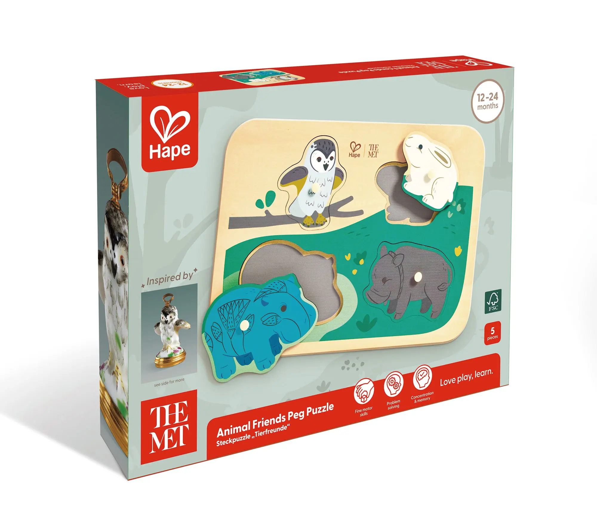 Animal Friends Peg Puzzle - Image 6