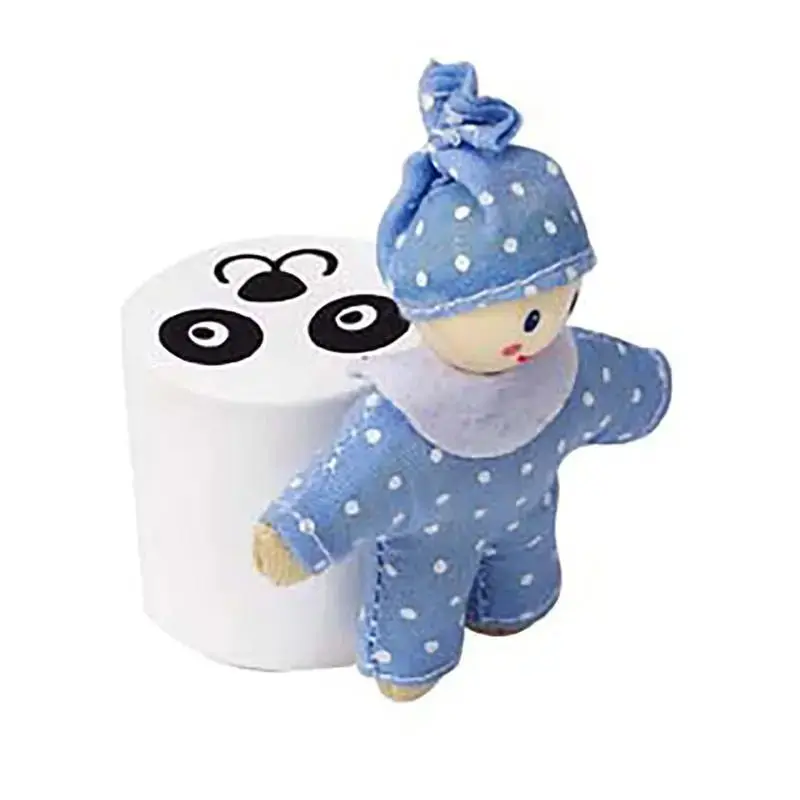 Hape Wooden Doll House Furniture Baby's Room Set - Image 3