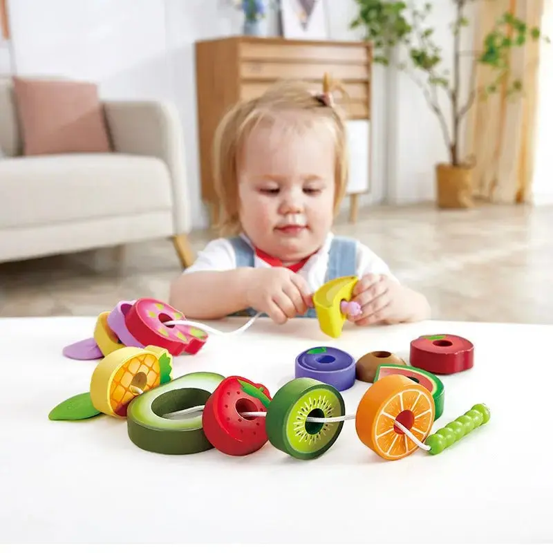 Hape Caterpillar Fruit Feast Set - Image 3