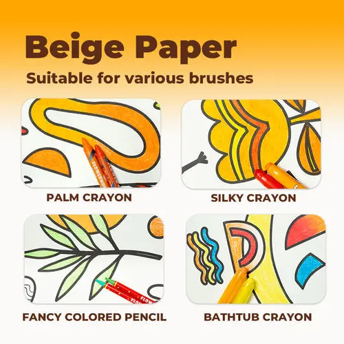 Flower Monaco Coloring Rolling ( Paper Only -No Crayon)- Space / Nature - Image 6