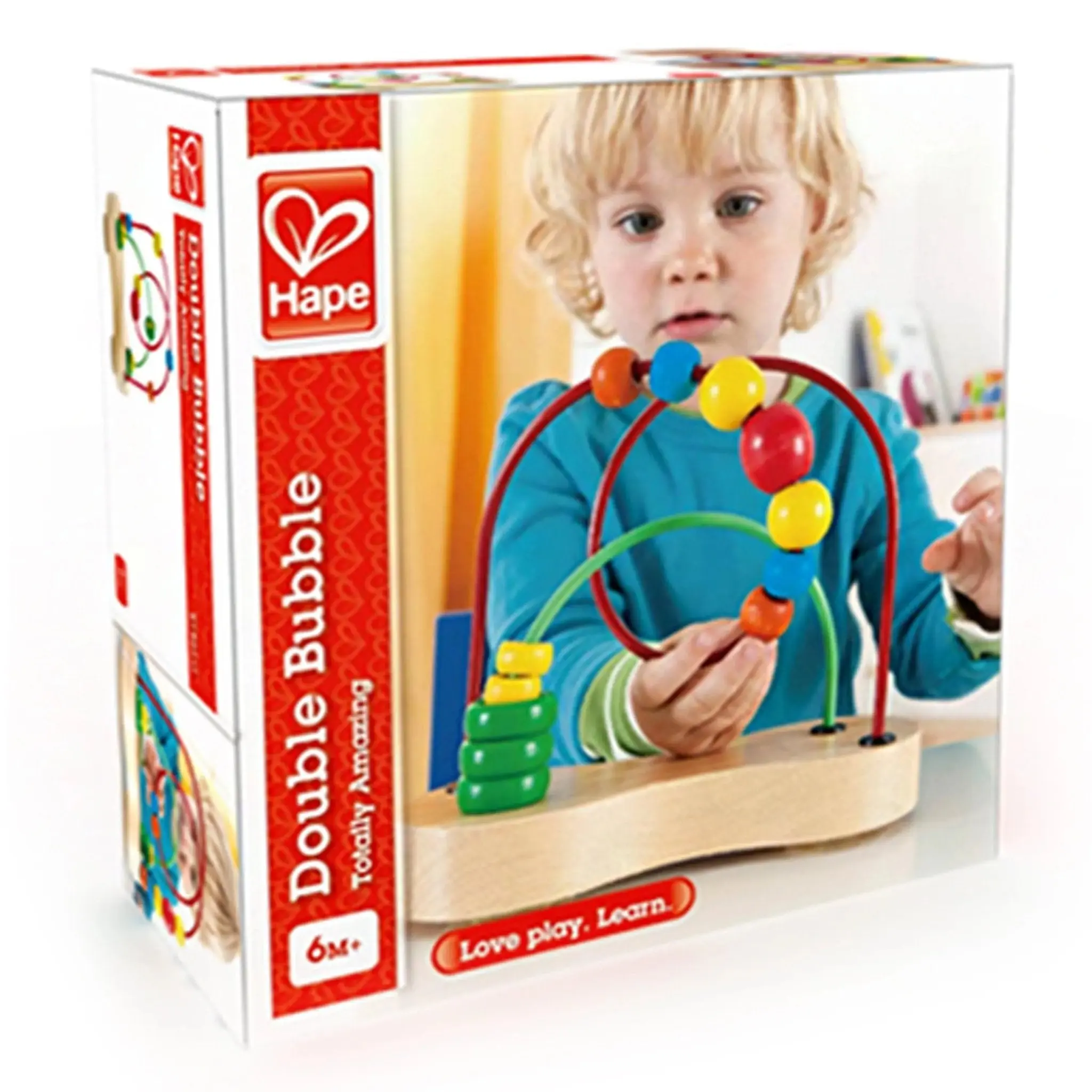 Hape Double Bubble Wooden Bead Maze - Image 6