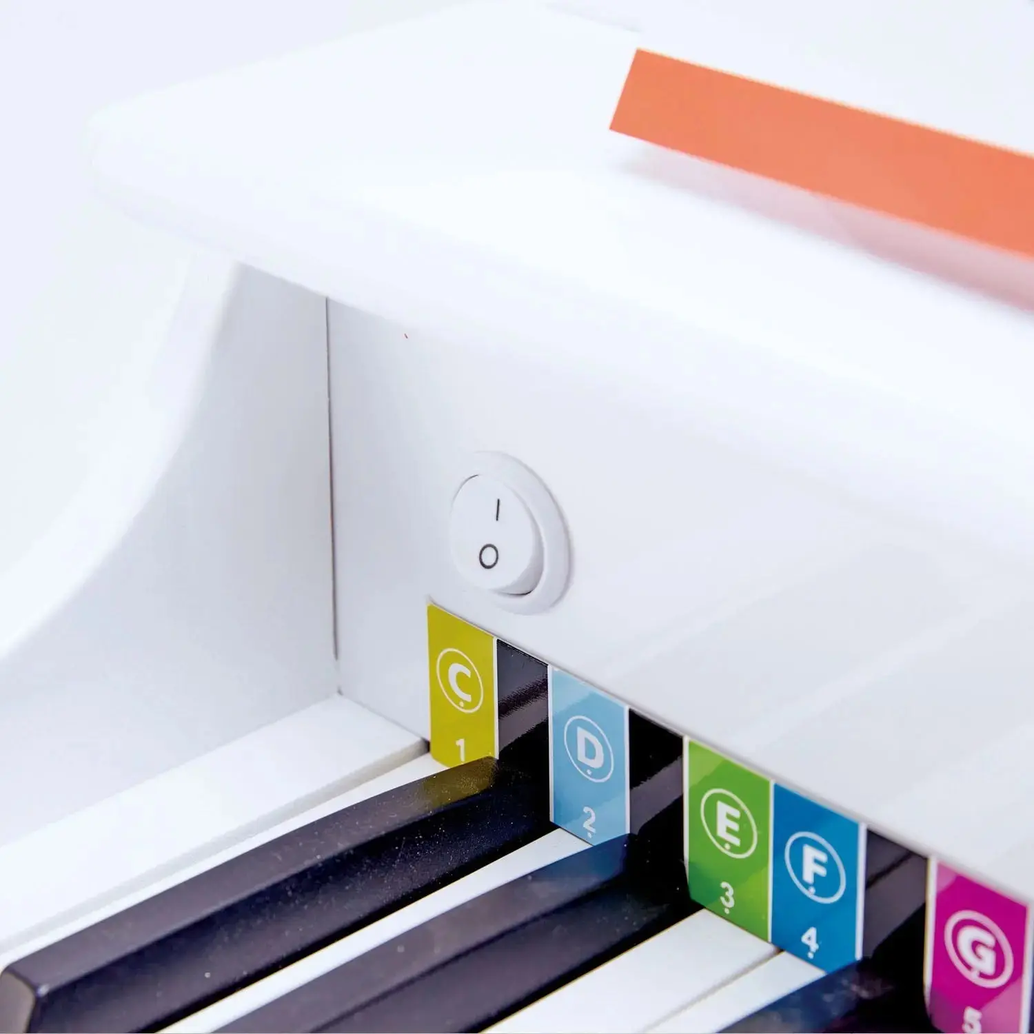 Hape Deluxe White Grand Piano Thirty Key Piano Toy - Image 6