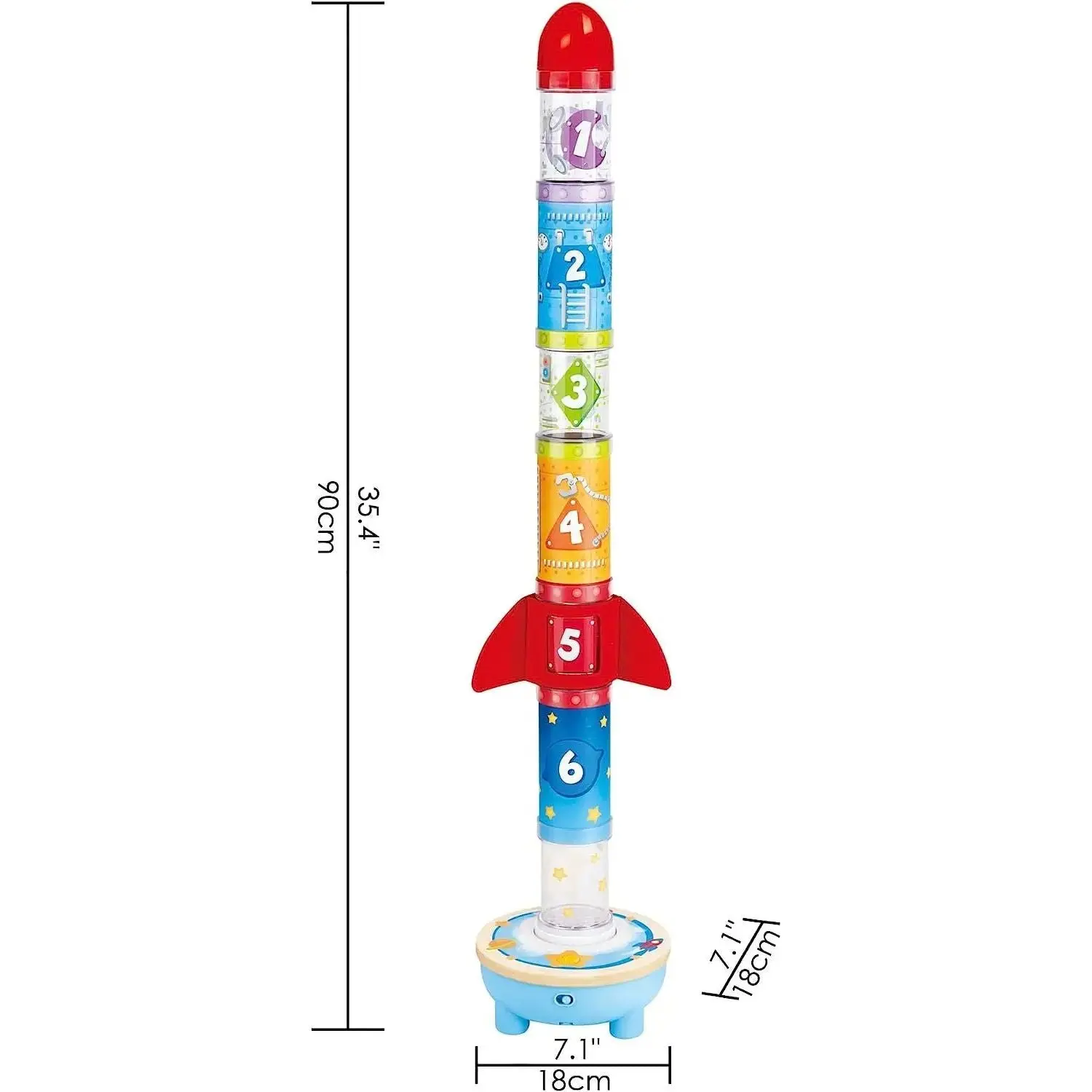Hape Rocketball Air Stacker - Image 5