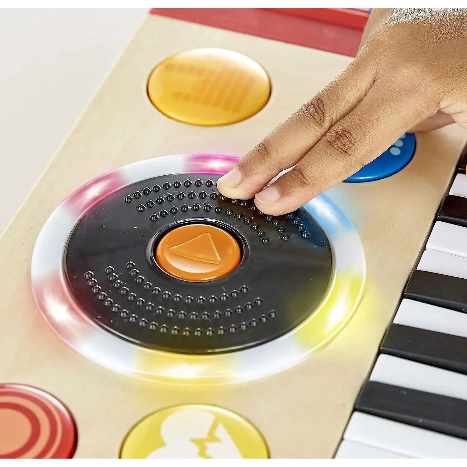 Hape DJ Mix & Spin Studio Musical Toy - Image 4