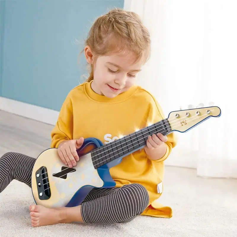 Hape Learn with Lights Electronic Ukulele - Image 3