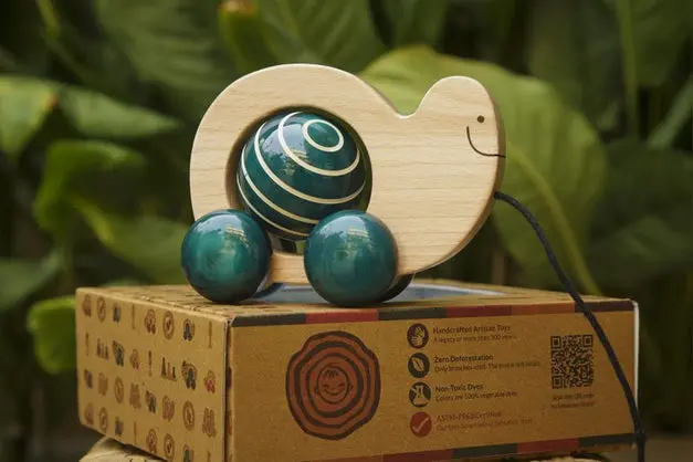 Fair & Green Spinning Snail - Baby / Adult - Image 4