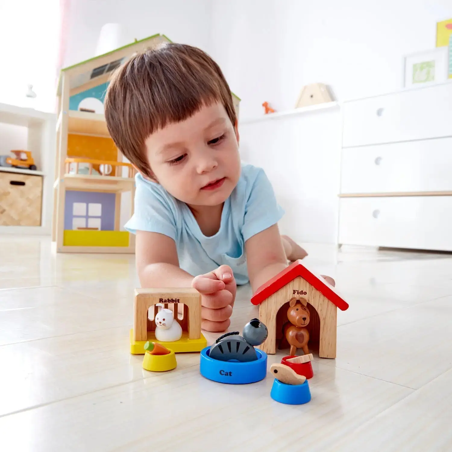 Hape Family Pets Wooden Dollhouse Animal Set - Image 3