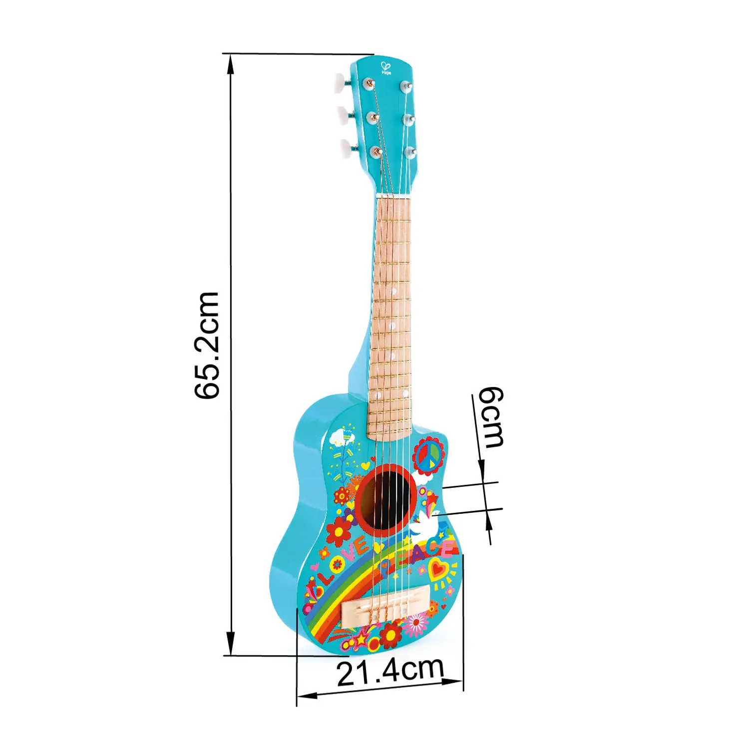 Flower Power Guitar - Image 4