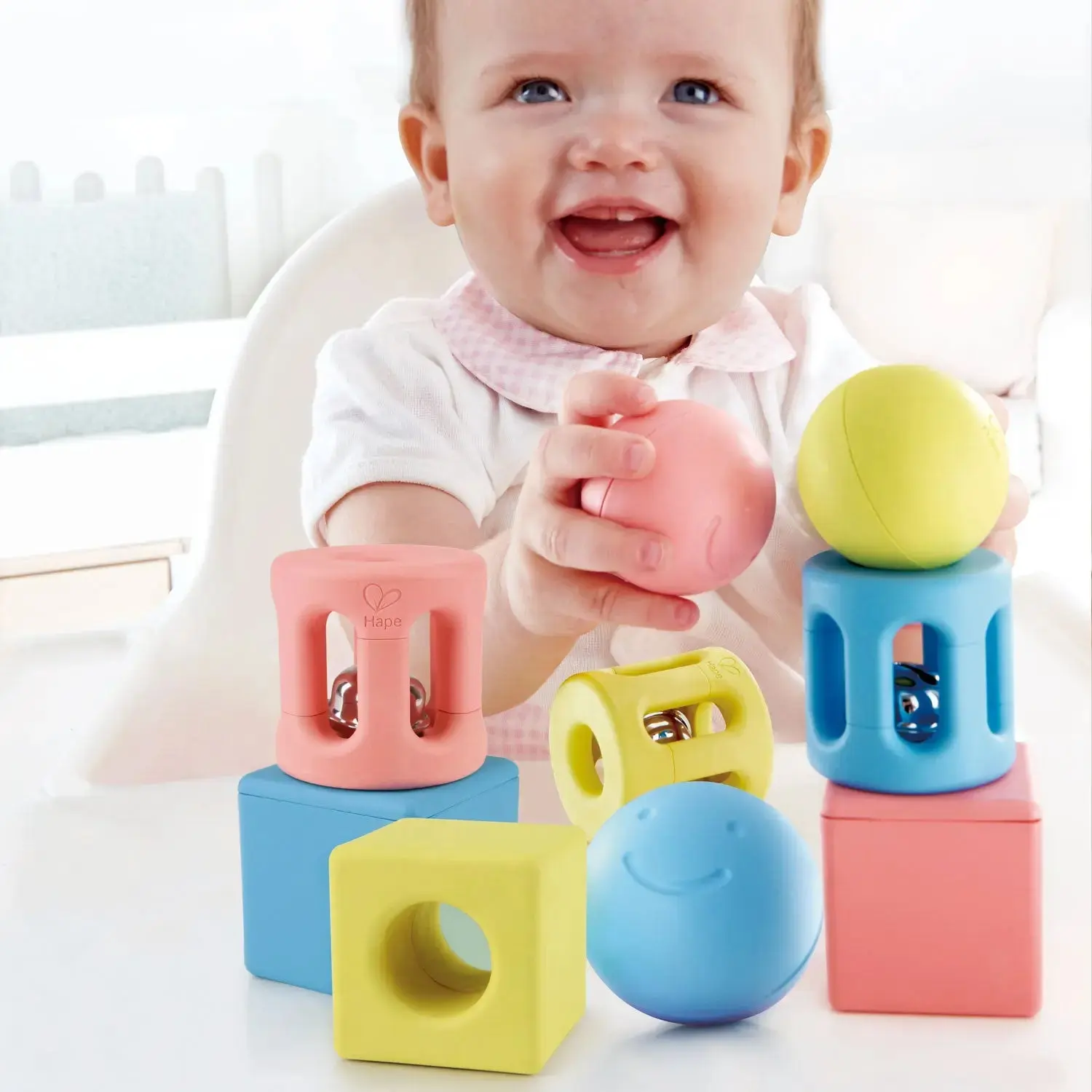 Hape Geometric Rattle Trio - Image 4