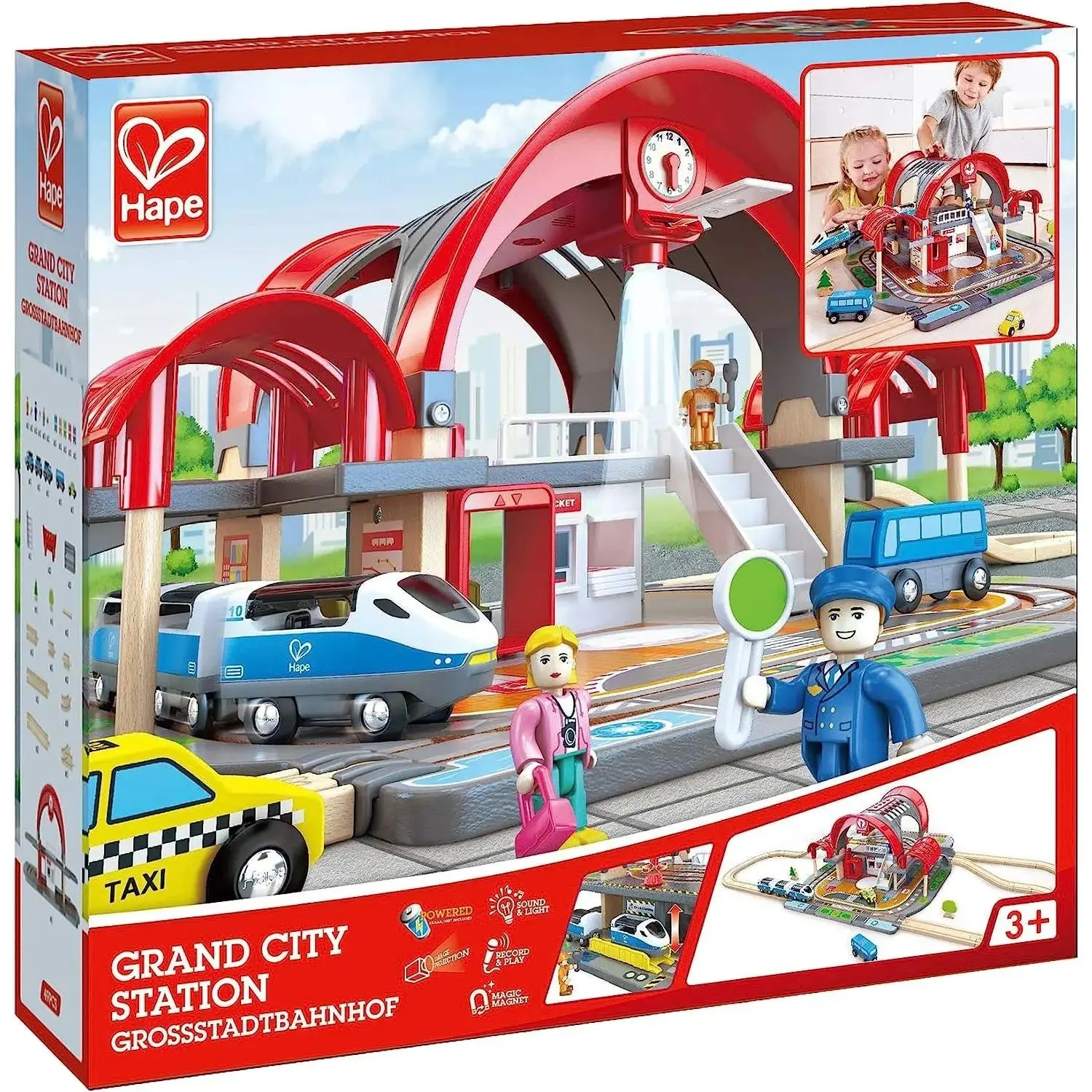 Hape Grand City Station with Light and Sound - Image 9