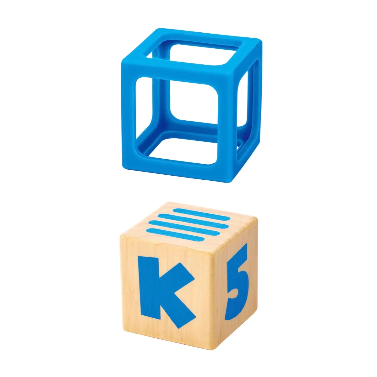 Grip-n-Stack Silicone & Wood Blocks - Image 5