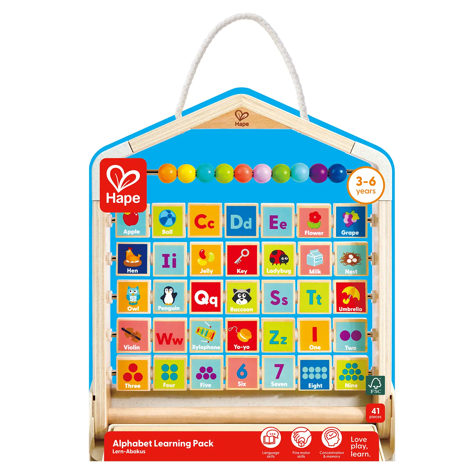 Hape Alphabet Learning Pack - Image 2