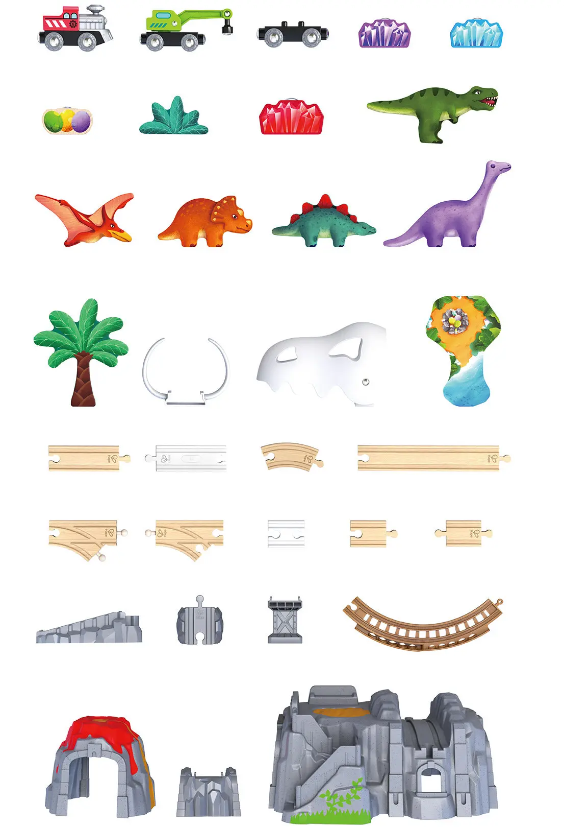 Hape Dinosaur Railway Adventure Set - Image 4