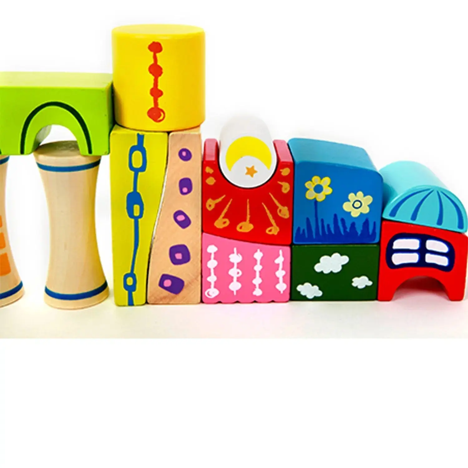 Hape Fantasia Blocks Castle - Image 5