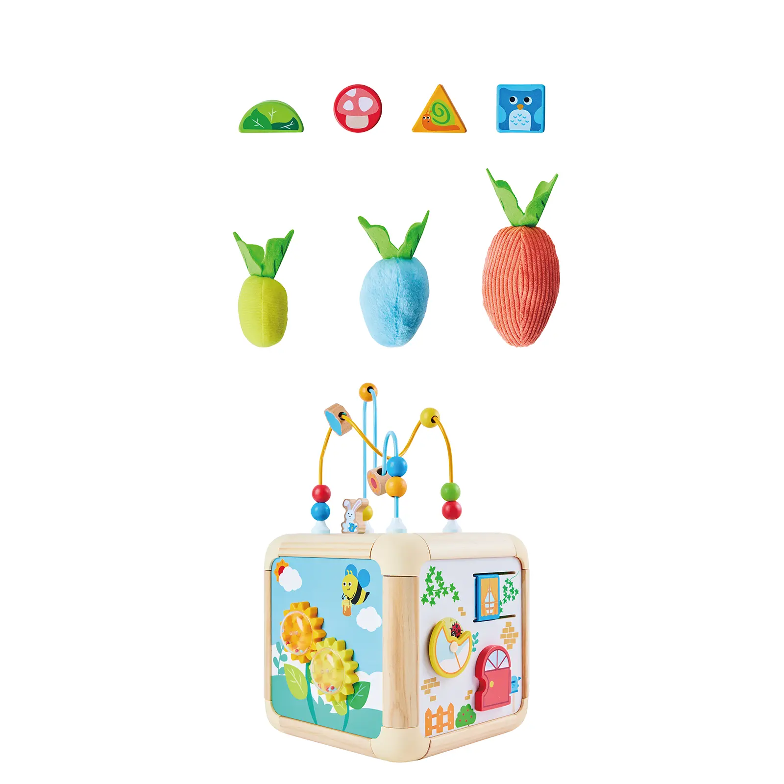 Hape Green Thumbs Activity Cube - Image 2
