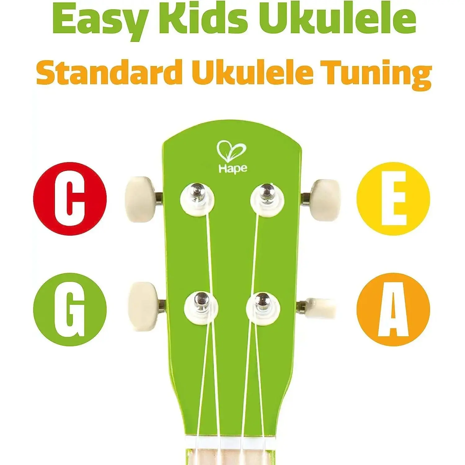 Hape Green Unisex Ukulele - Image 3