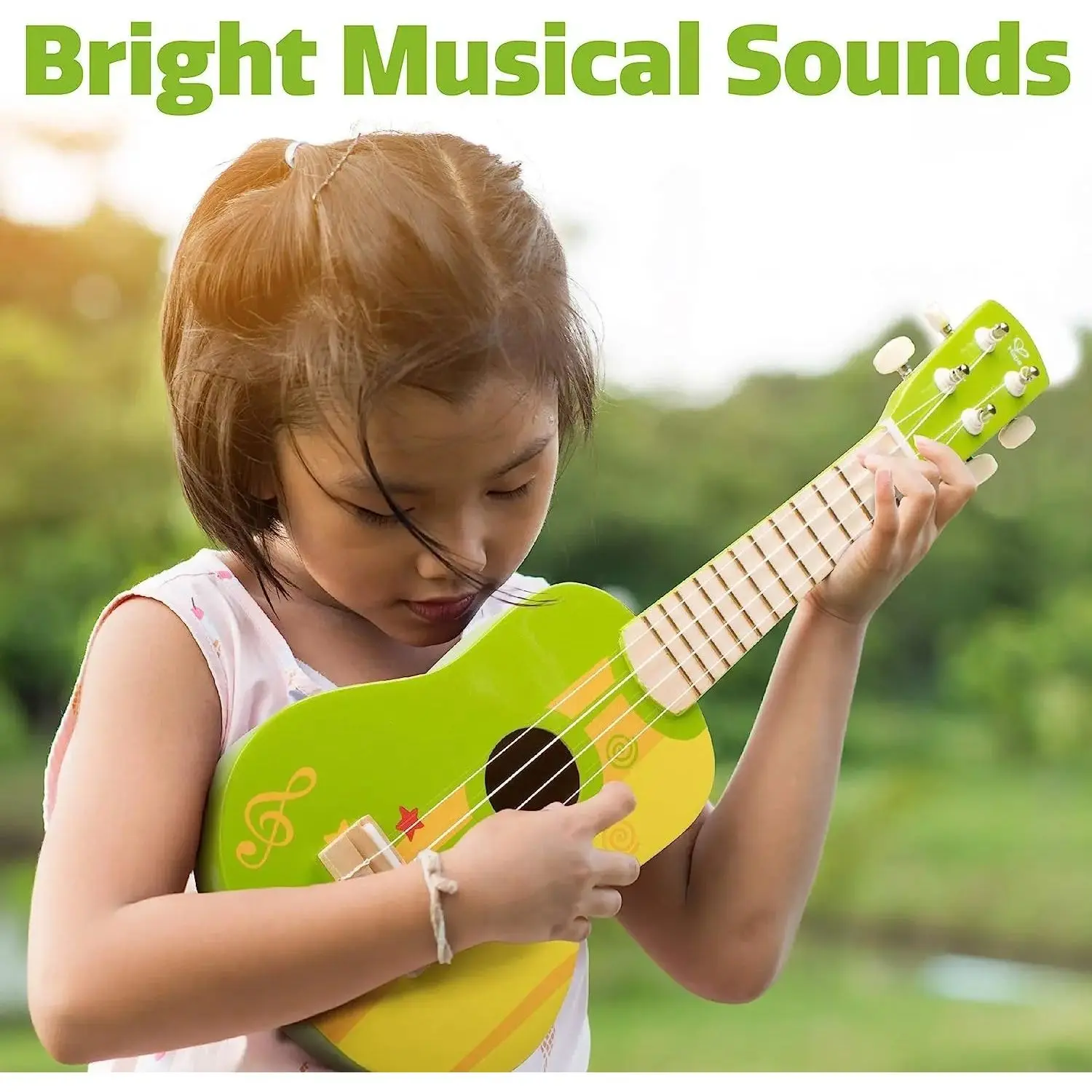 Hape Green Unisex Ukulele - Image 4