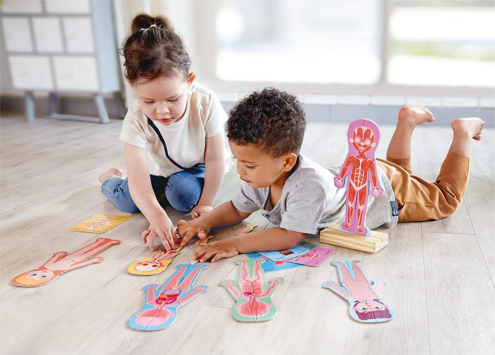 Hape Magnetic Human Body Wooden Puzzle - Image 4