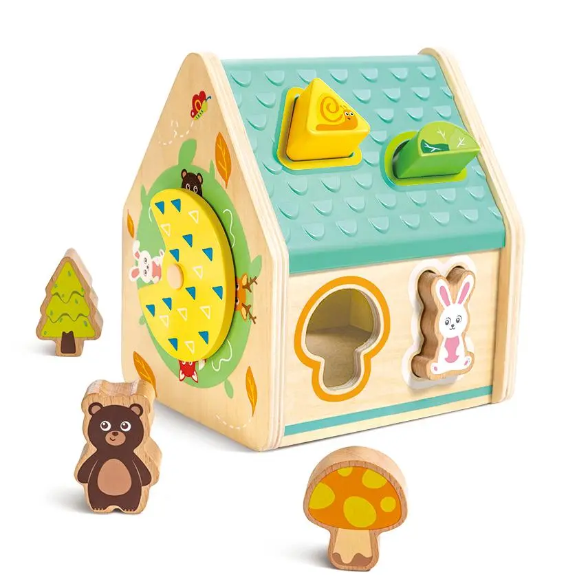 Hape Critter House Shape Sorter - Image 3