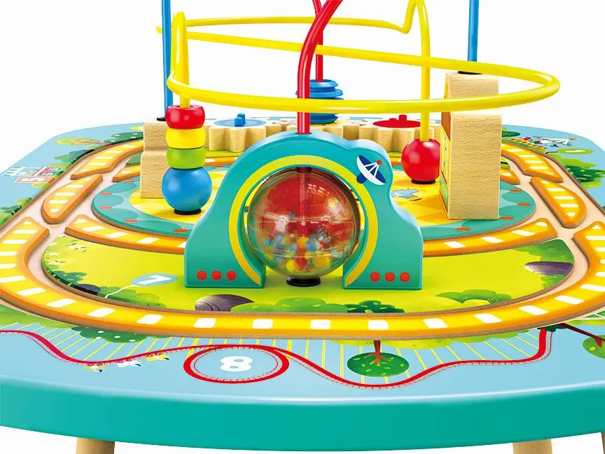 Hape Twisting Railway Maze Table - Image 4
