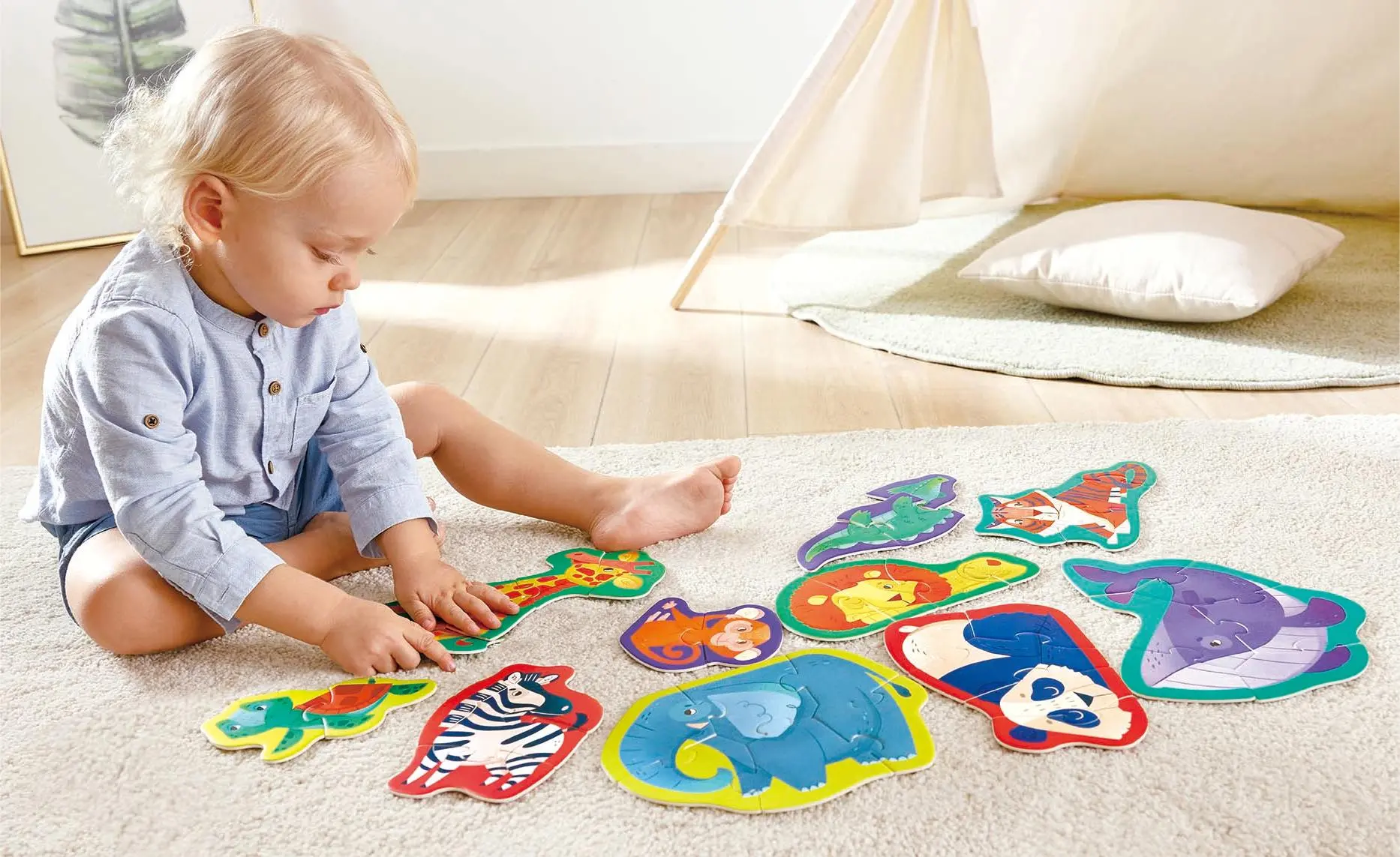 Hape Jungle Friends Puzzle - Image 3