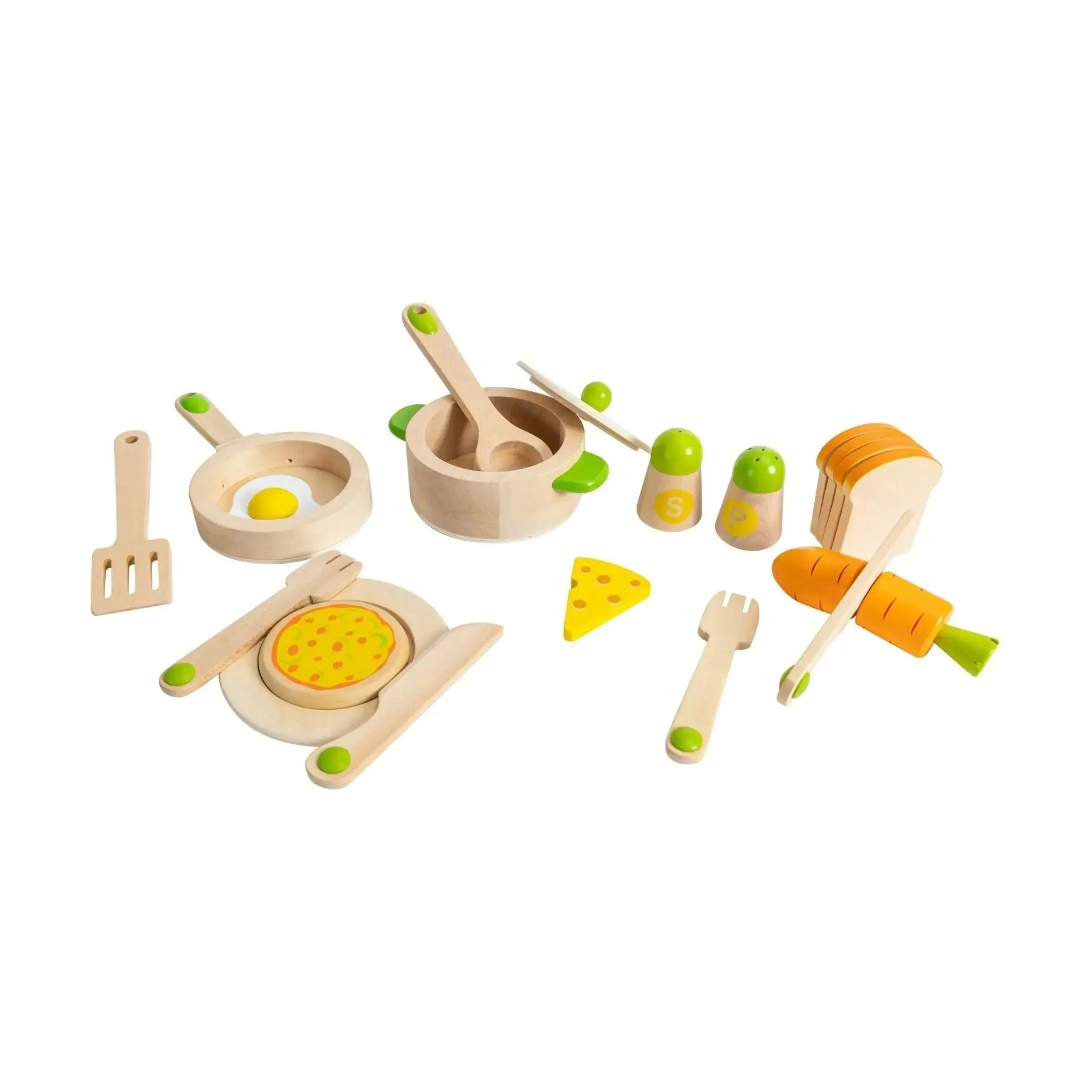 Hape Wooden Play Food Set - Image 3