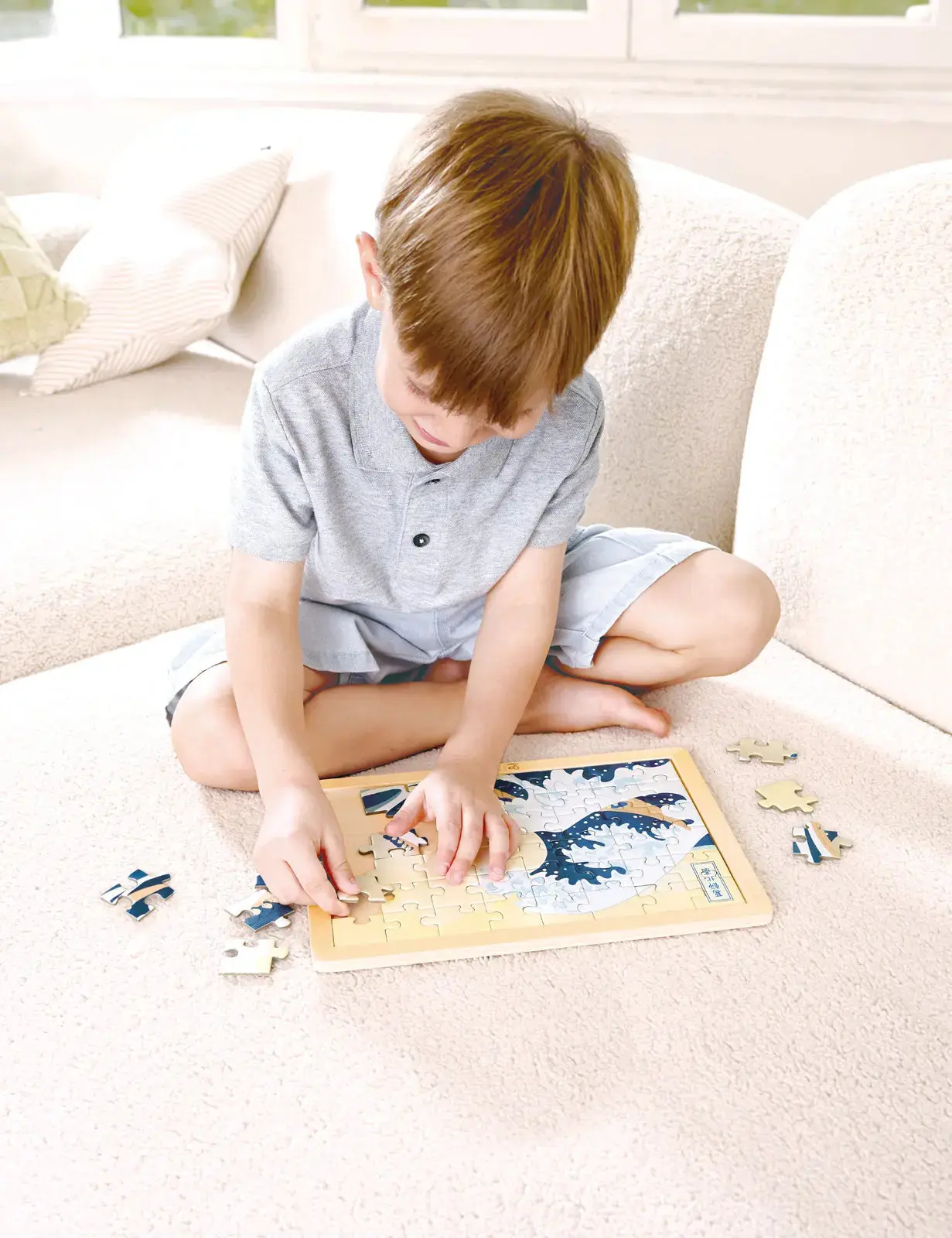 Hokusai Great Wave Puzzle - Image 3
