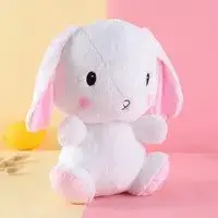 Little Room Naturally Glow in The Dark Bunny Stuffed Animal Plush Toy - Image 3