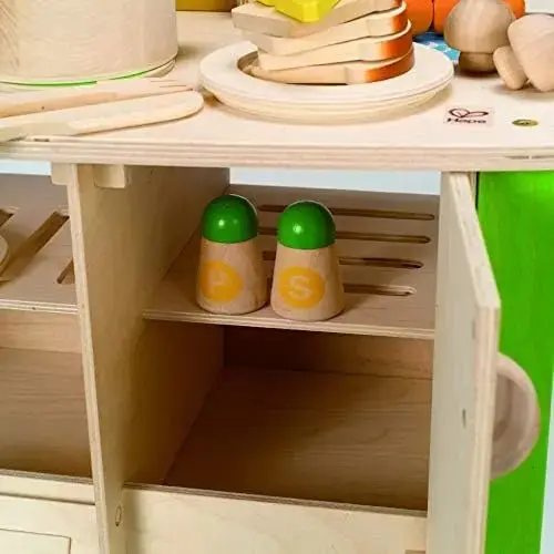 Hape My Creative Cookery Club Kid's Wooden Play Kitchen - Image 4
