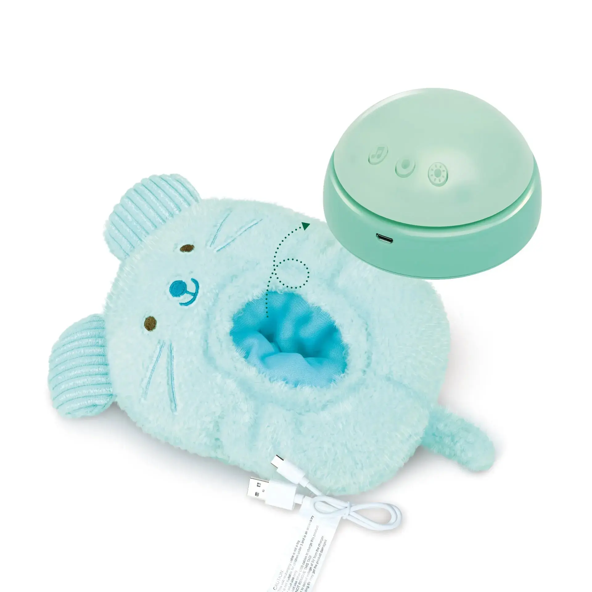 Hape My Music Pal-Huggy Momo | Portable Baby White Noise Sound Machine - Image 5