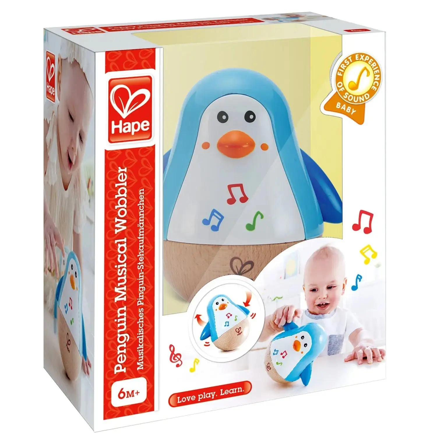 Hape Penguin Musical Wobbler - Image 5