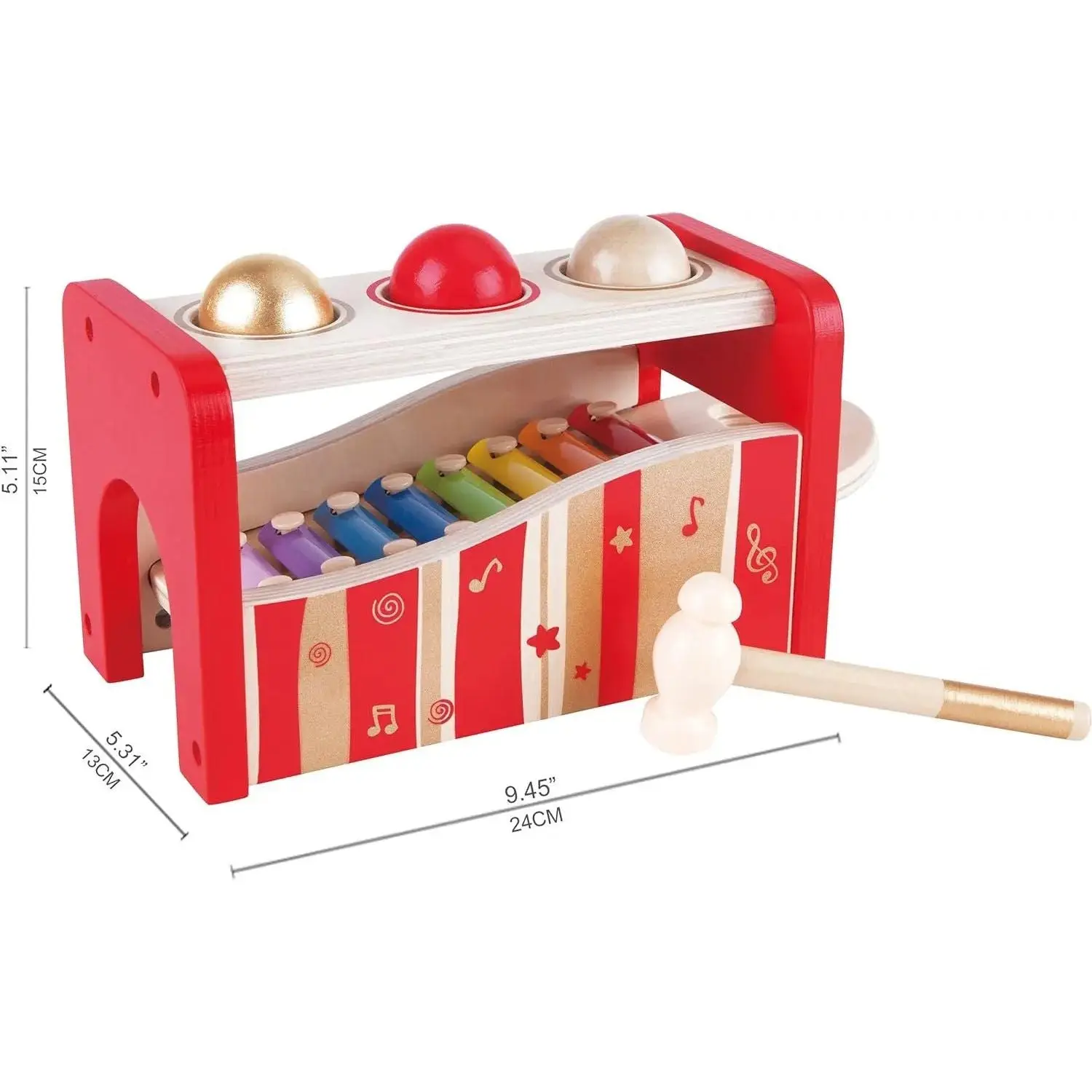 Hape Pound and Tap Bench-30th - Image 3