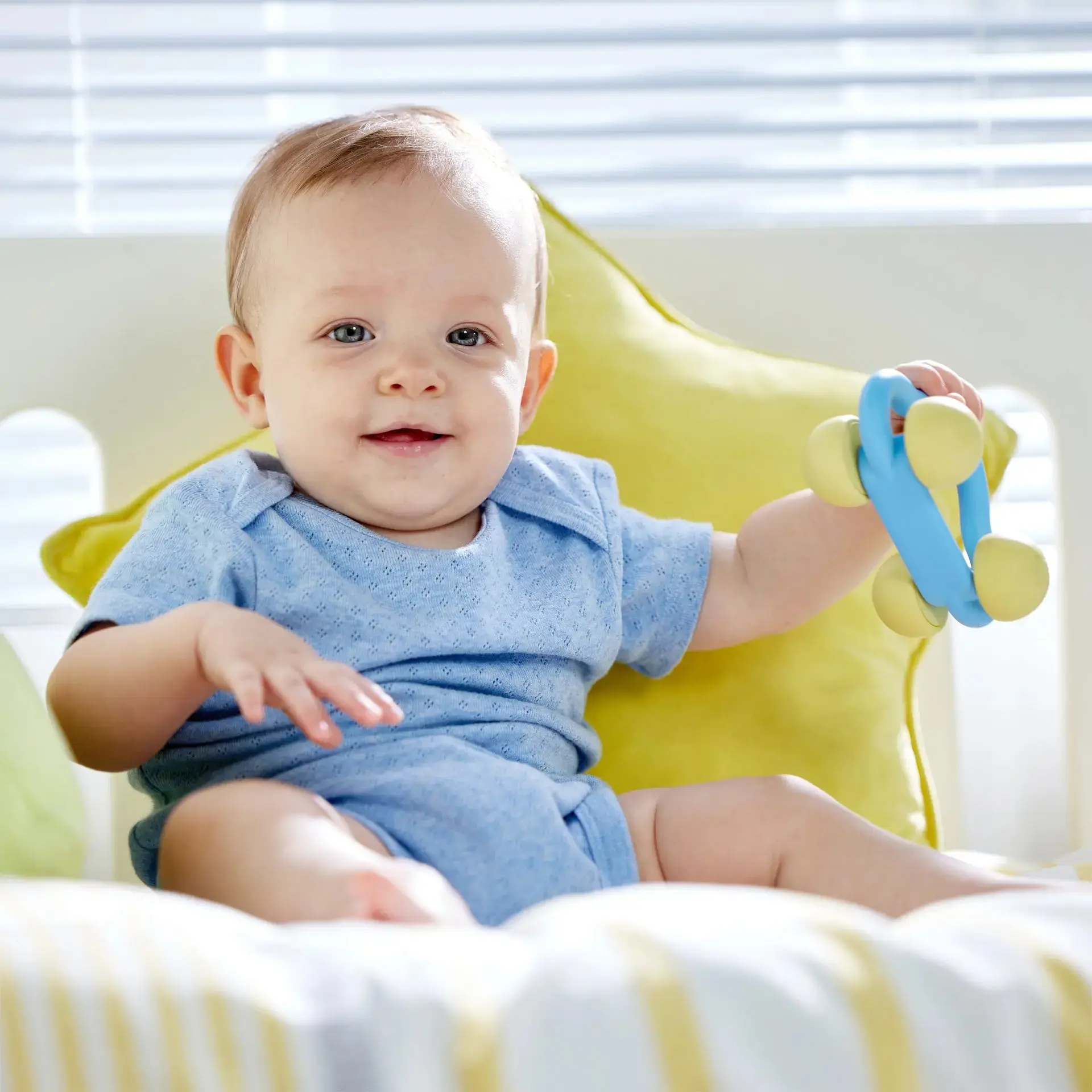 Hape Rattle & Roll Toy Car For Teething Babies - Image 3
