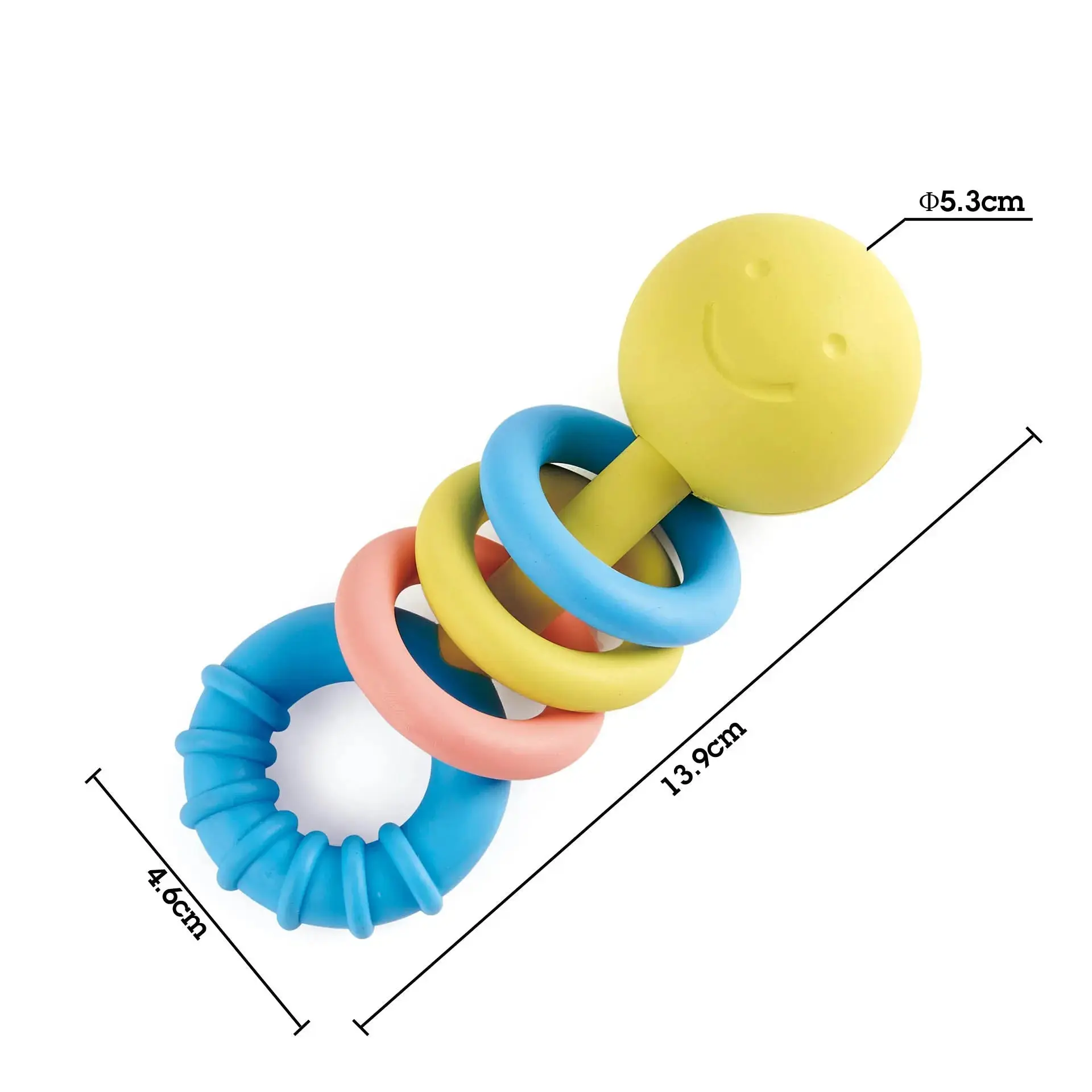 Hape Rattling Rings Teether - Image 4