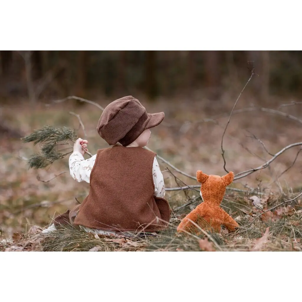 Senger Floppy Organic Cotton Fox, Small 12'' - Image 3
