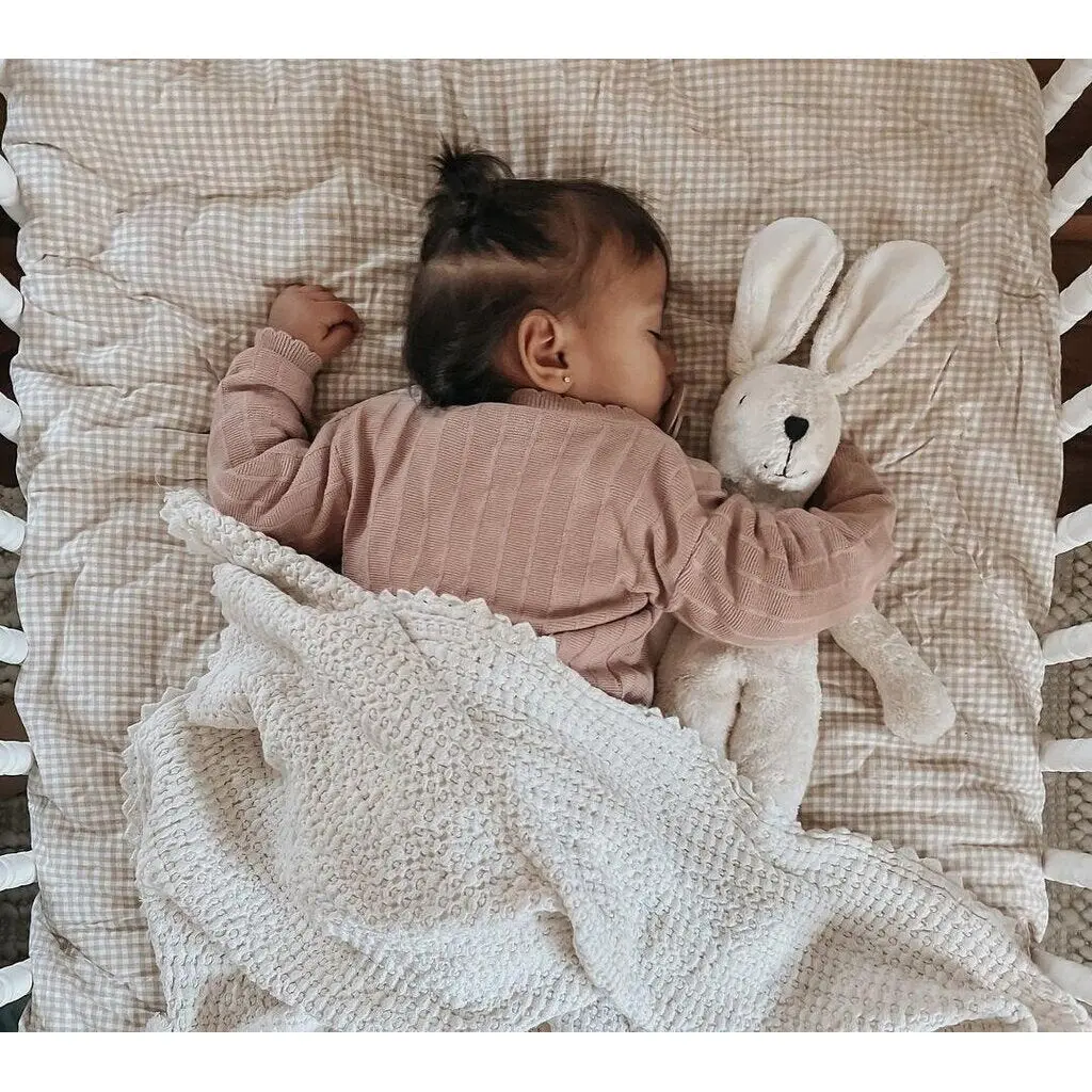 Senger Organic Cotton Floppy Rabbit,  Large 16" white - Image 2