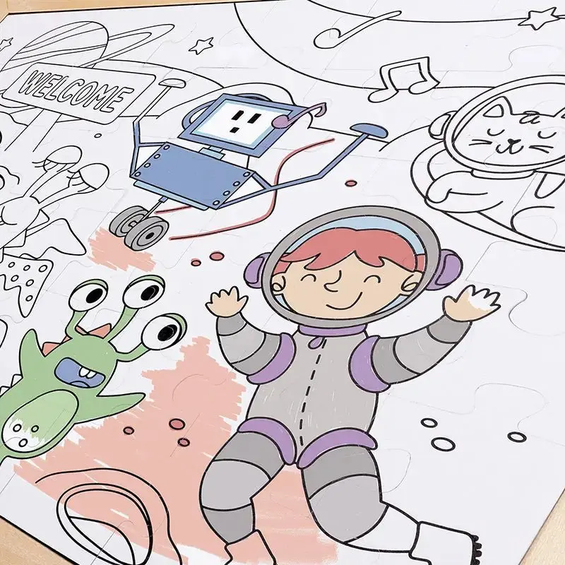Hape Space Friends Puzzle - Image 4
