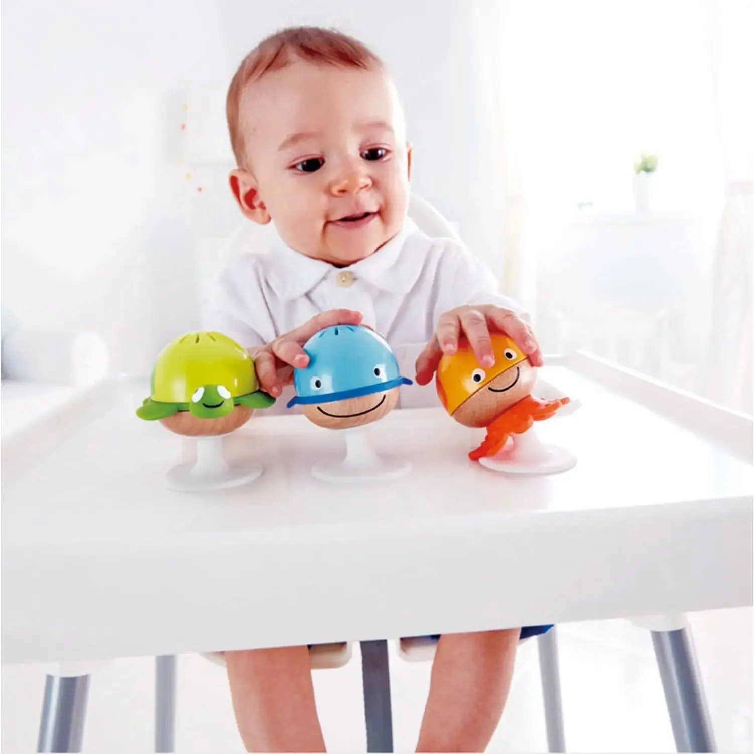 Hape Put-Stay Rattle Set - Image 3