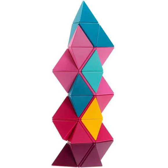 Trido Flamingo Magnetic Art 3D Shapes Large 36-Piece