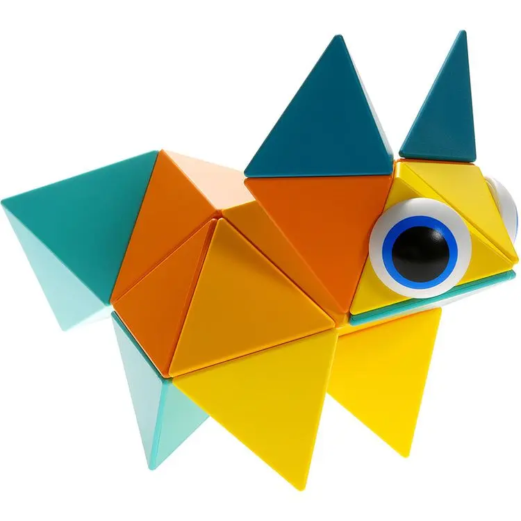 Trido Honey Magnetic Art 3D Shapes Medium 24-Piece - Image 2