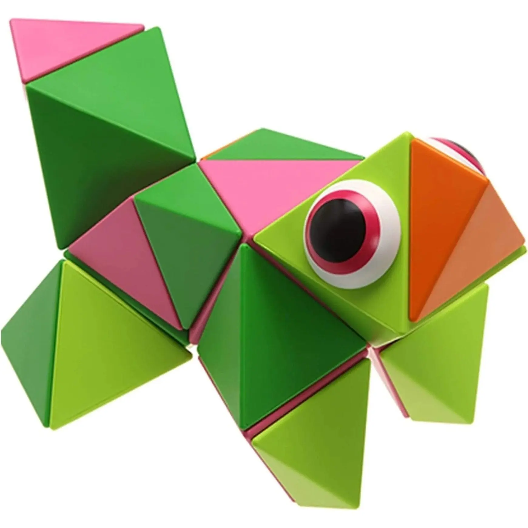 Trido Jungle Magnetic Art 3D Shapes Medium 24-Piece