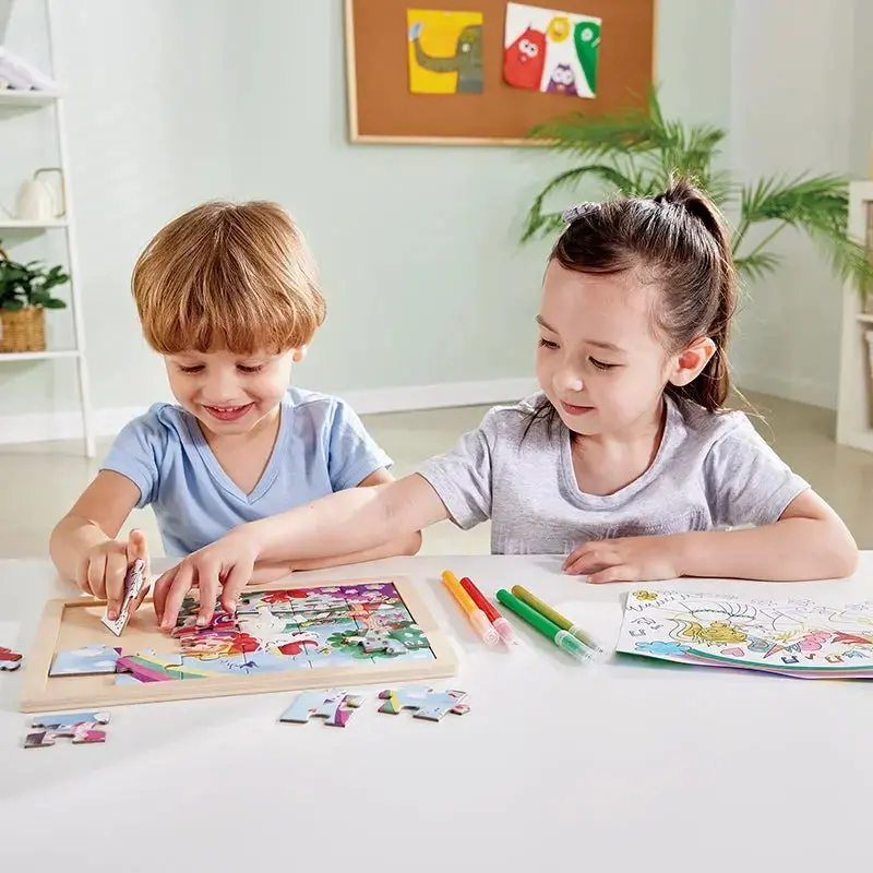 Hape Unicorn Friends Puzzle - Image 2