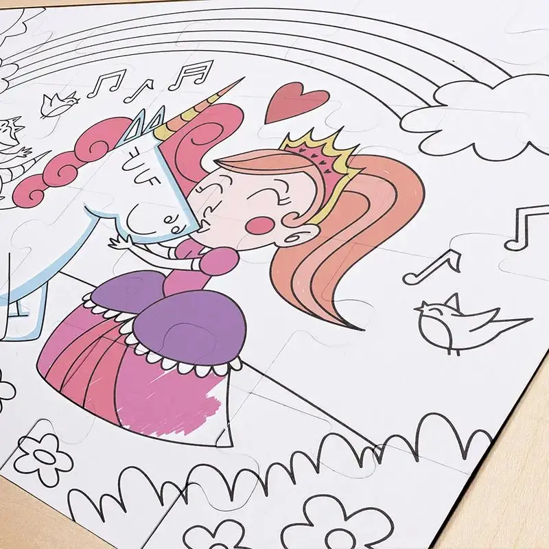 Hape Unicorn Friends Puzzle - Image 4