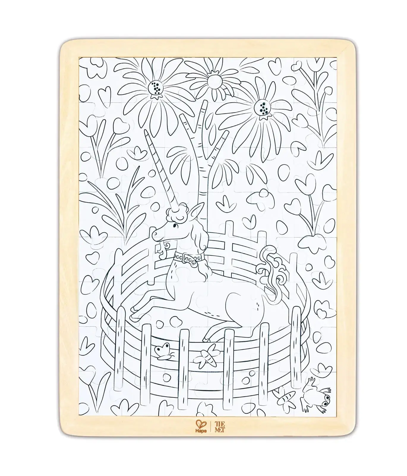 Unicorn in a Garden Puzzle - Image 4