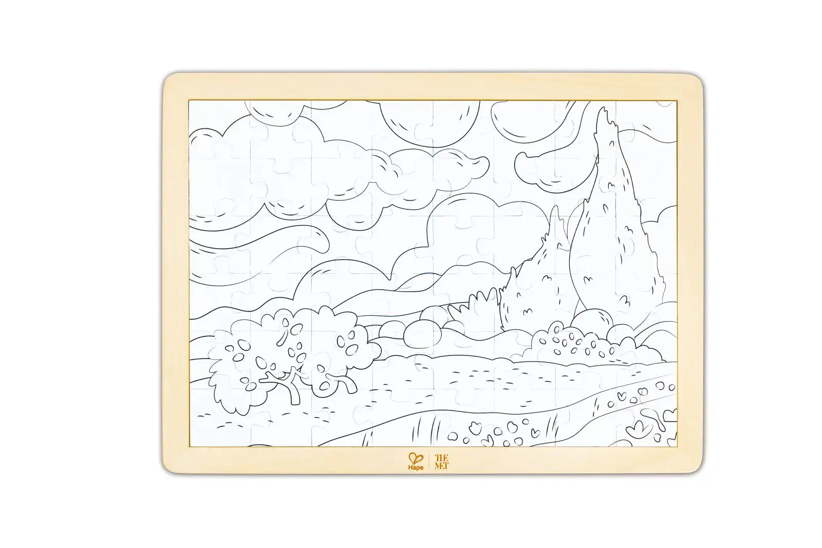 Van Gogh Cypresses Puzzle - Image 6