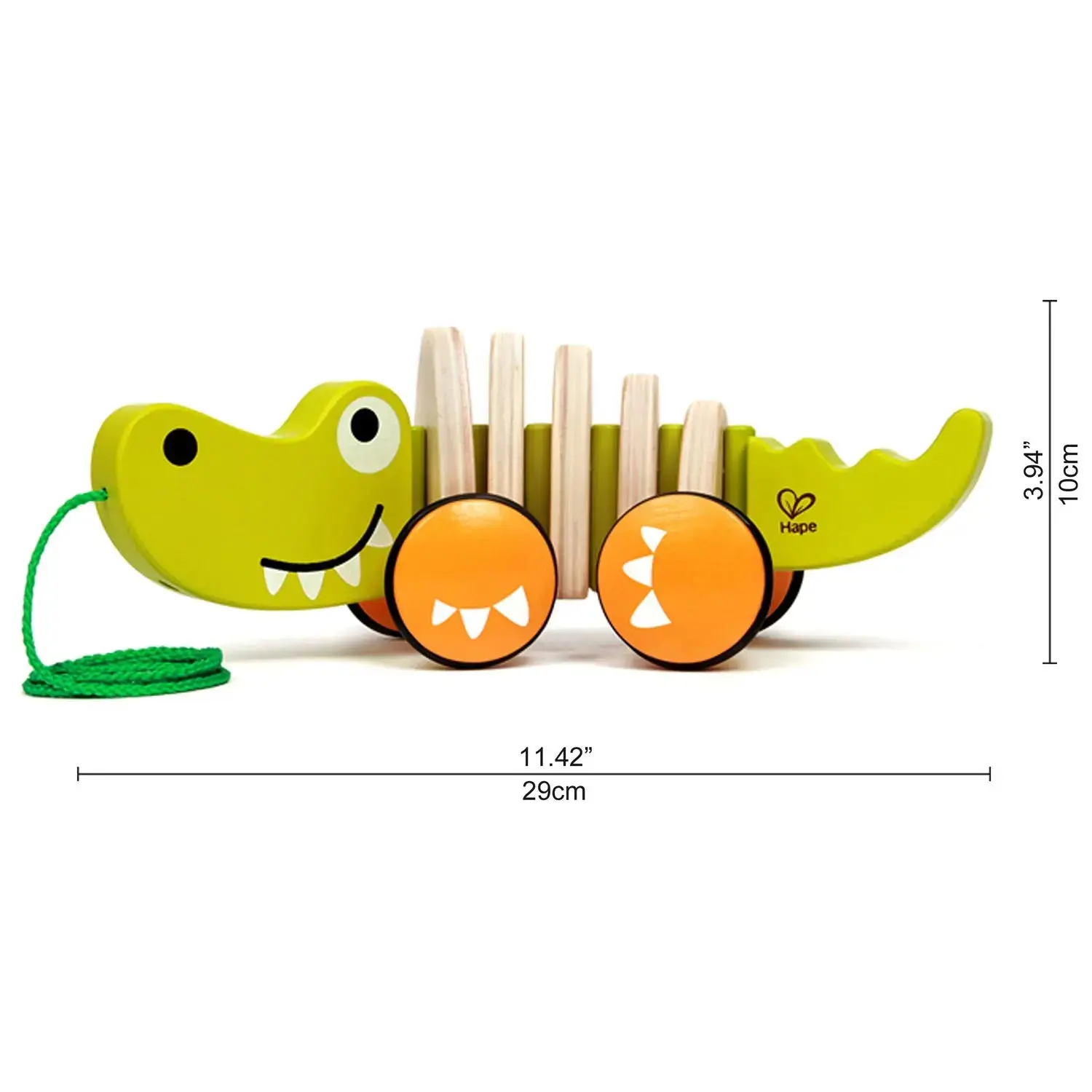 Hape Walk-A-Long Croc - Image 4