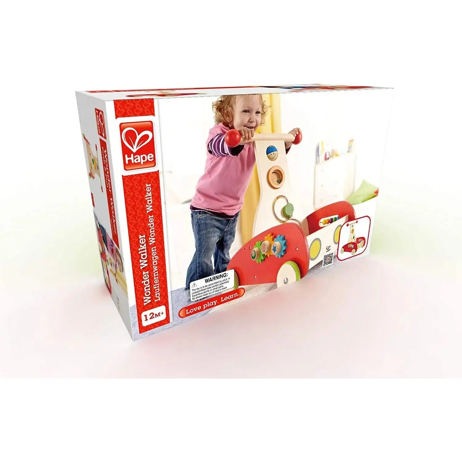 Hape Wonder Walker Push and Pull Toddler Walking Toy - Image 6