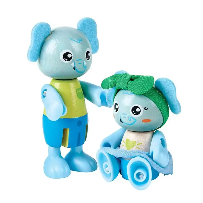 Hape Wonderland Elephant Family - Image 3